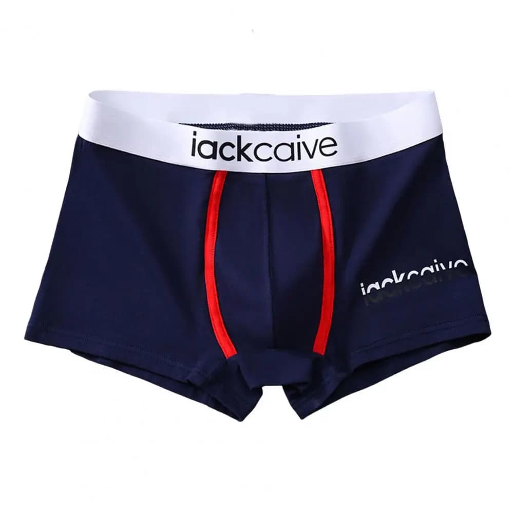 Men's Moisture-Wicking Boxer Briefs Colorful Patchwork