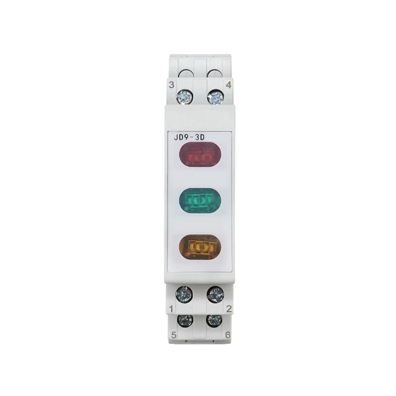 LED Pilot Lamp 24V 230V AC/DC Din Rail Industrial  Single Double Light Display Three Light Indicator