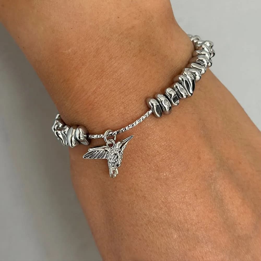 Vintage Pearl Bead Chain Bracelet