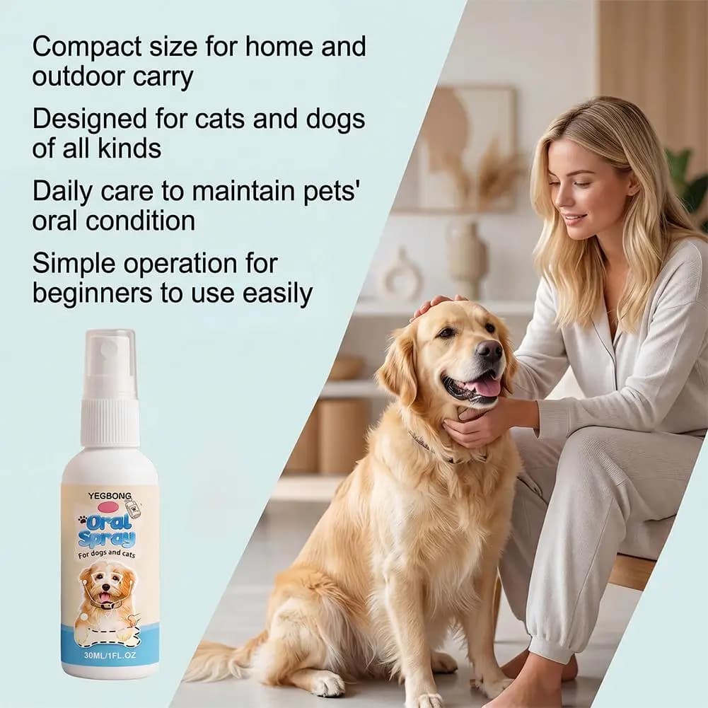 Pet Oral Spray for Dogs and Cats