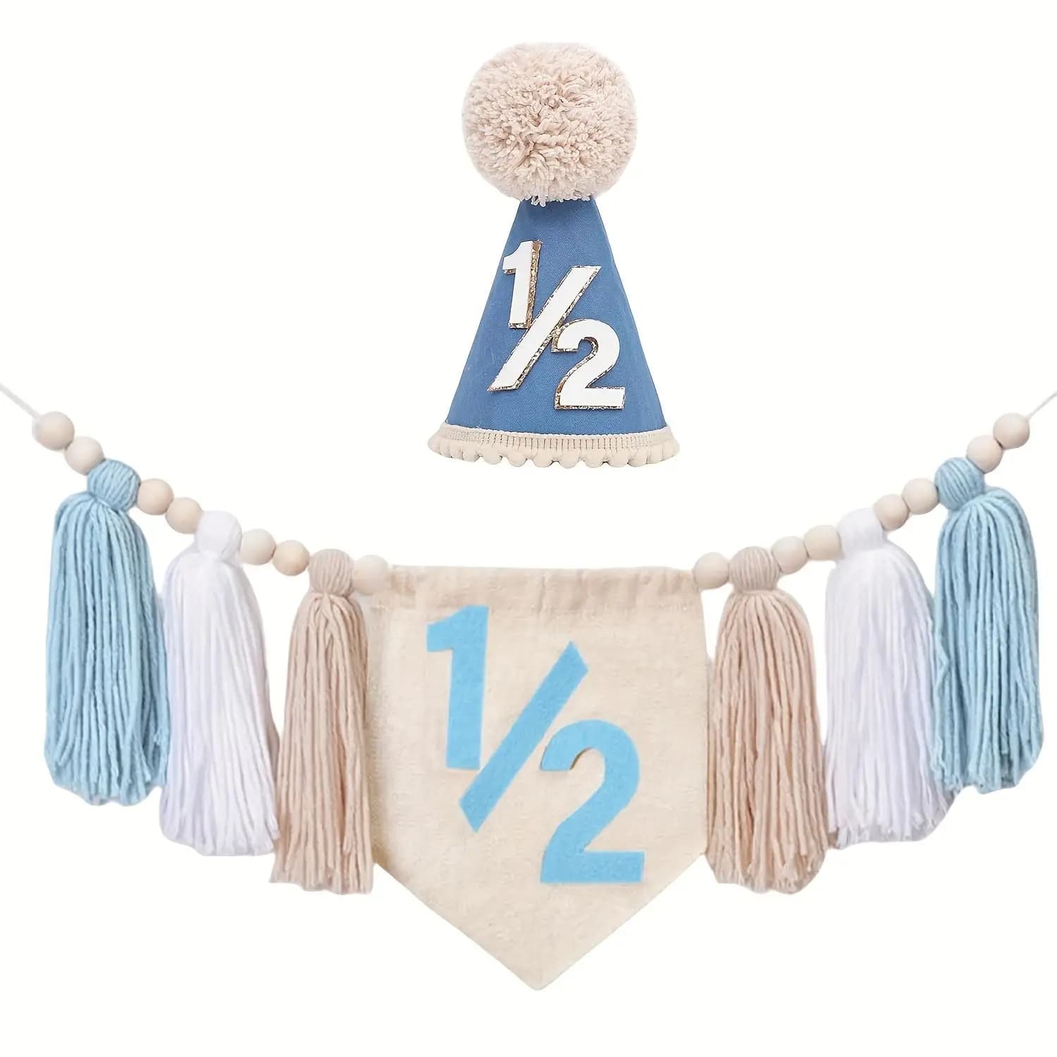 Half-Year Birthday Tassel Garland Set