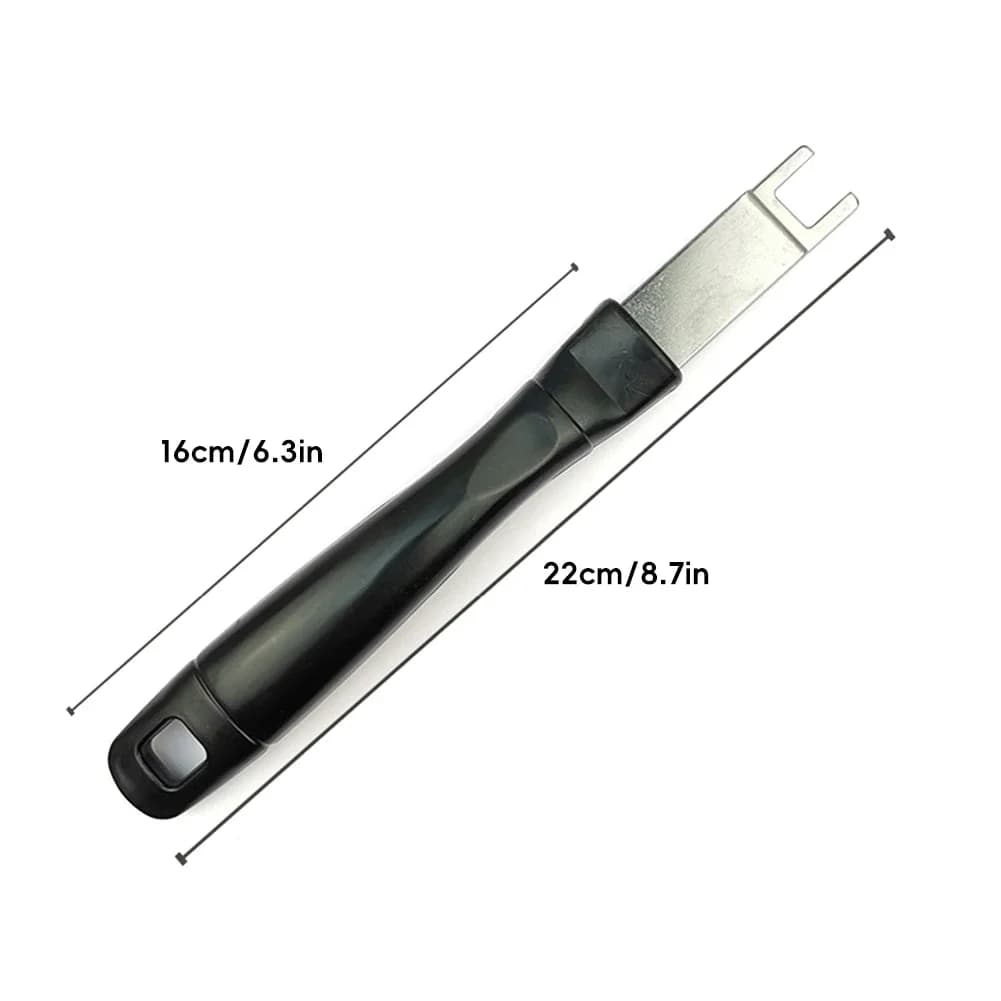 Stainless Steel BBQ Grate Lifter Crowbar