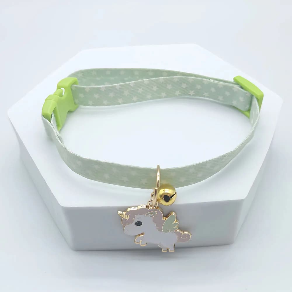 Adjustable Small Dog and Cat Collar with Bell