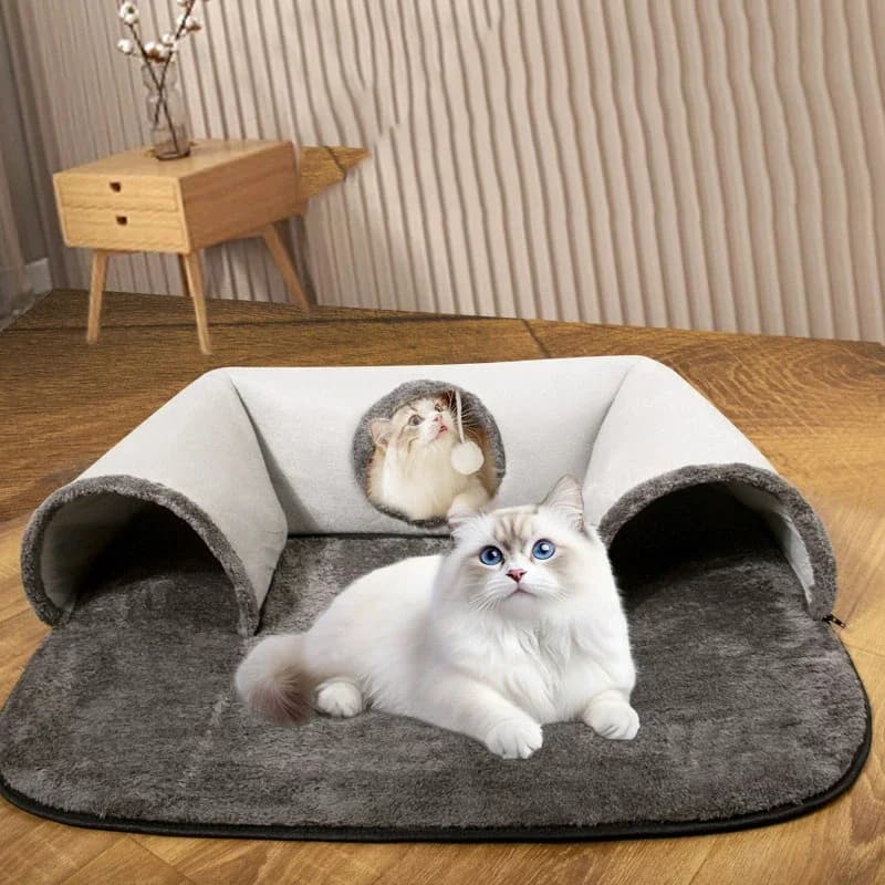 Cat Tunnel Bed and Play House