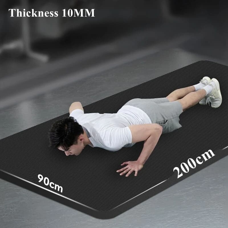 Thick Yoga Mat for Travel and Floor Workouts