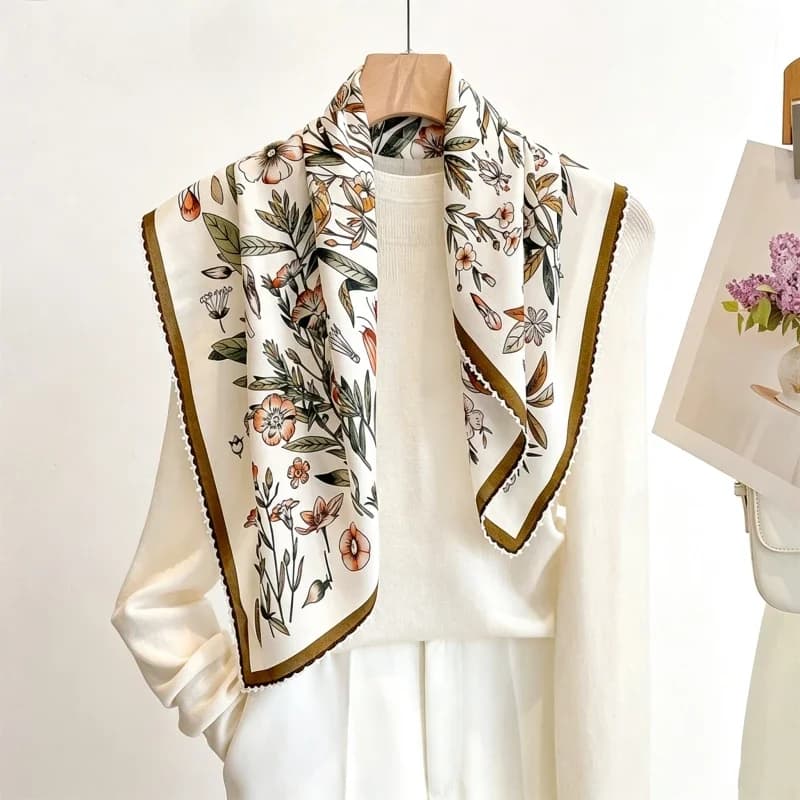Mulberry Silk Square Scarf
