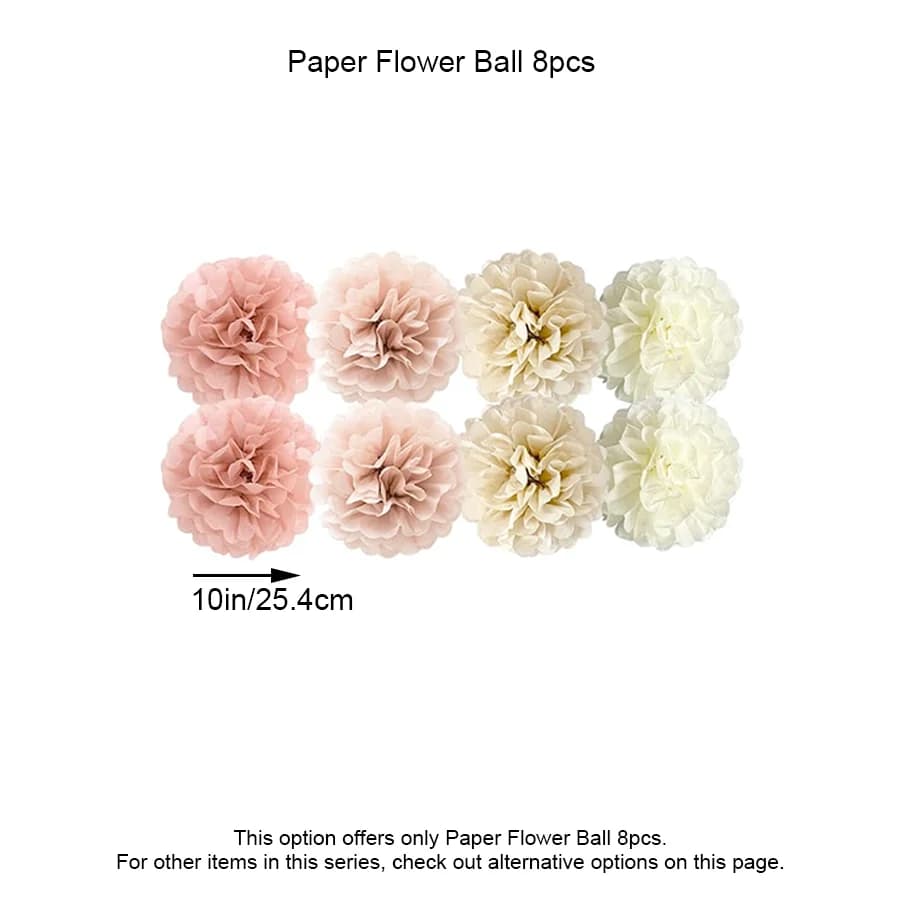 Boho Party Decorations Retro Pink Dusty Rose Blush Nude Tan Ivory Banner Balloons Women, 15th, 21st, 30th Birthday,Neutral Party