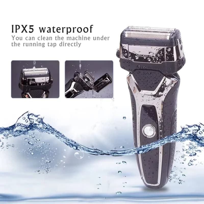 Rechargeable Electric Shaver for Men