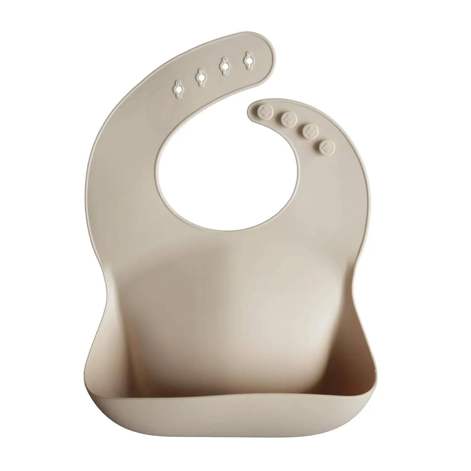 Waterproof Silicone Baby Bib With Crumb Catcher