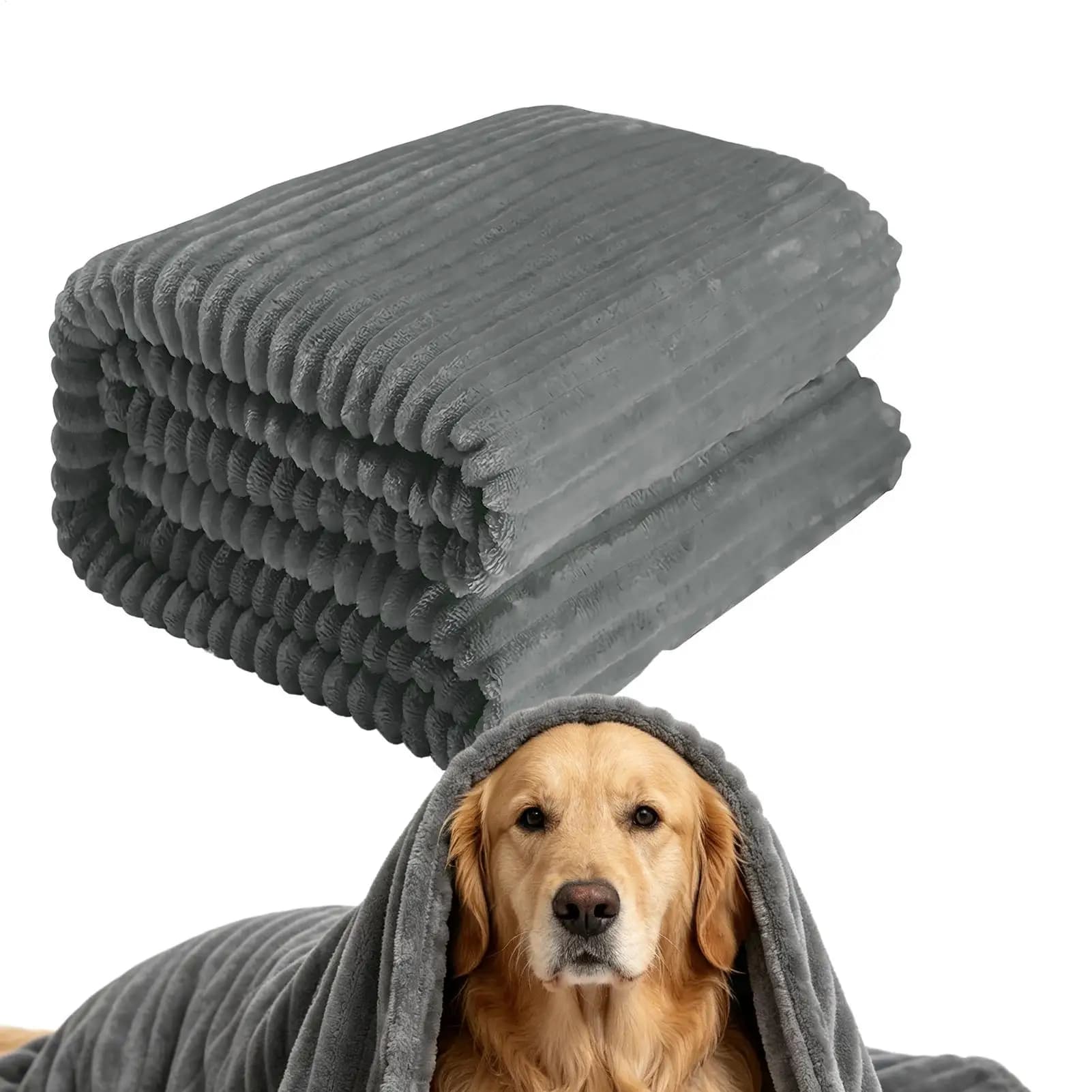 Washable Flannel Pet Blanket 70x100cm