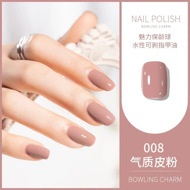 40-Color Water-Based Quick-Dry Nail Polish