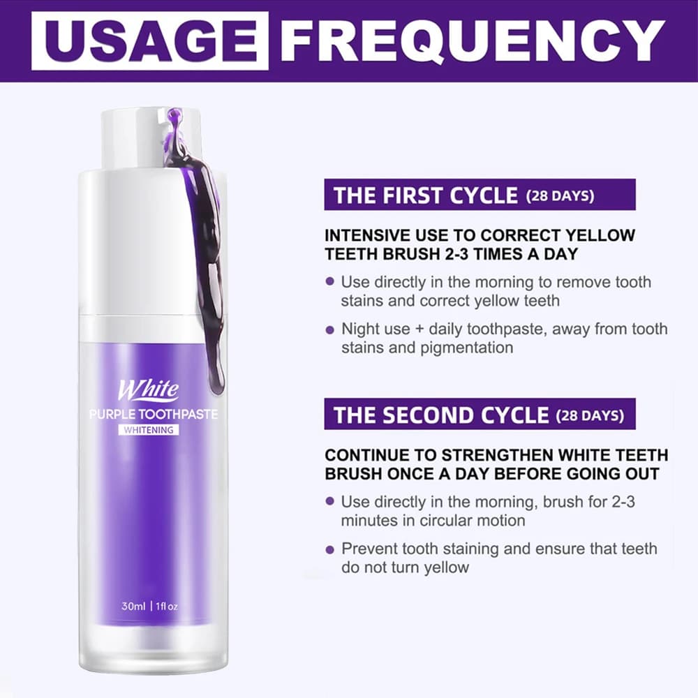 Purple Whitening Toothpaste