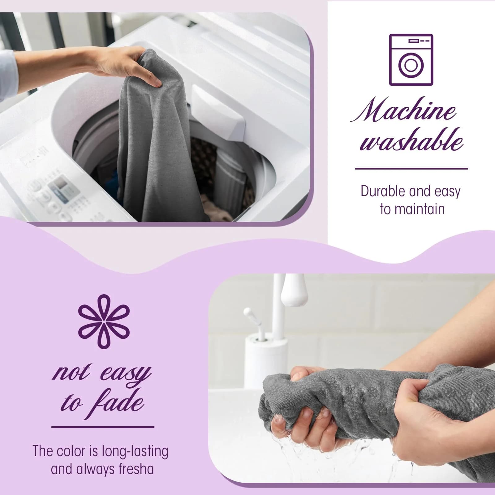Yoga Towels, Hot and Spicy Yoga Mat Towels Featuring Grip Points to Absorb Sweat and Prevent Slipping, Suitable for Hot Yoga