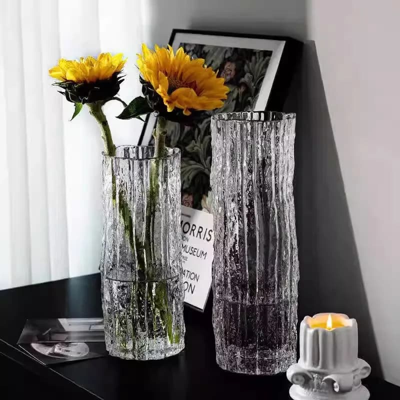 Transparent Glass Vase