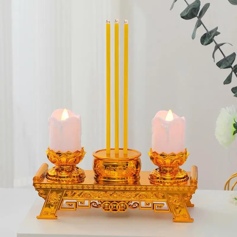 LED Prayer Candle with Swinging Wick