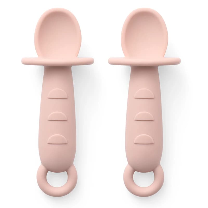 Silicone Self-Feeding Spoons for Baby
