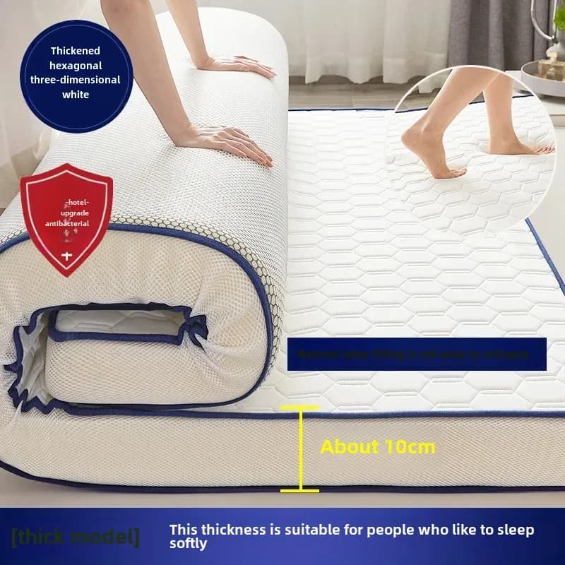 Memory Foam Mattress Topper 3-Stage Folding