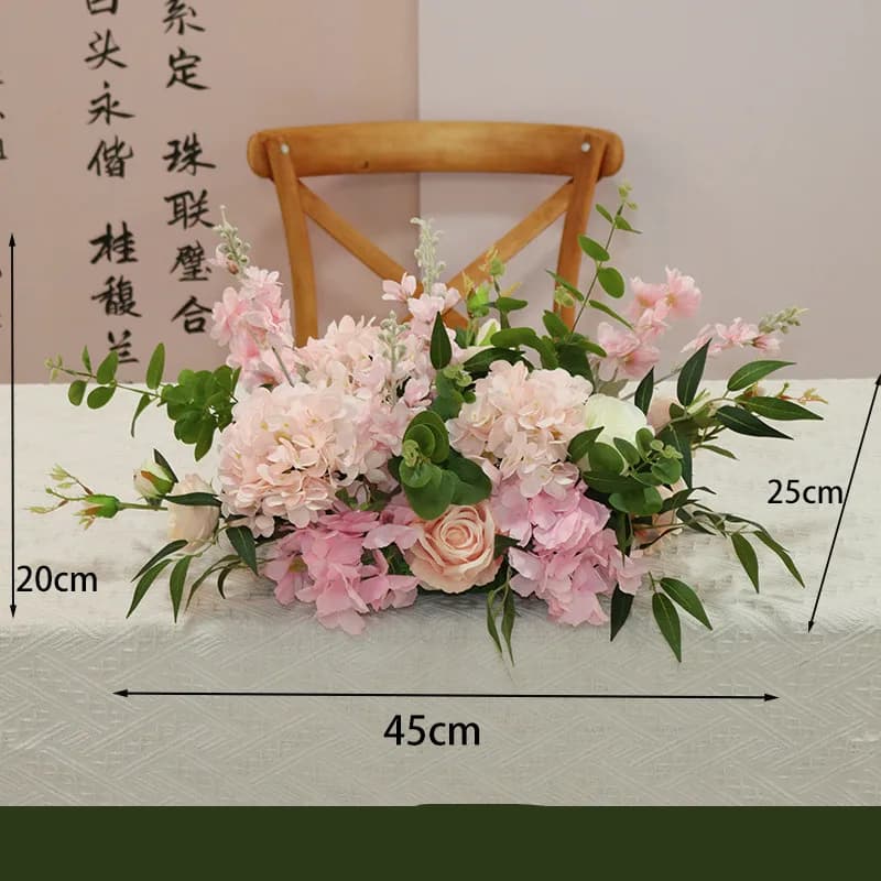 45cm Artificial Flower Wall Decoration Panel