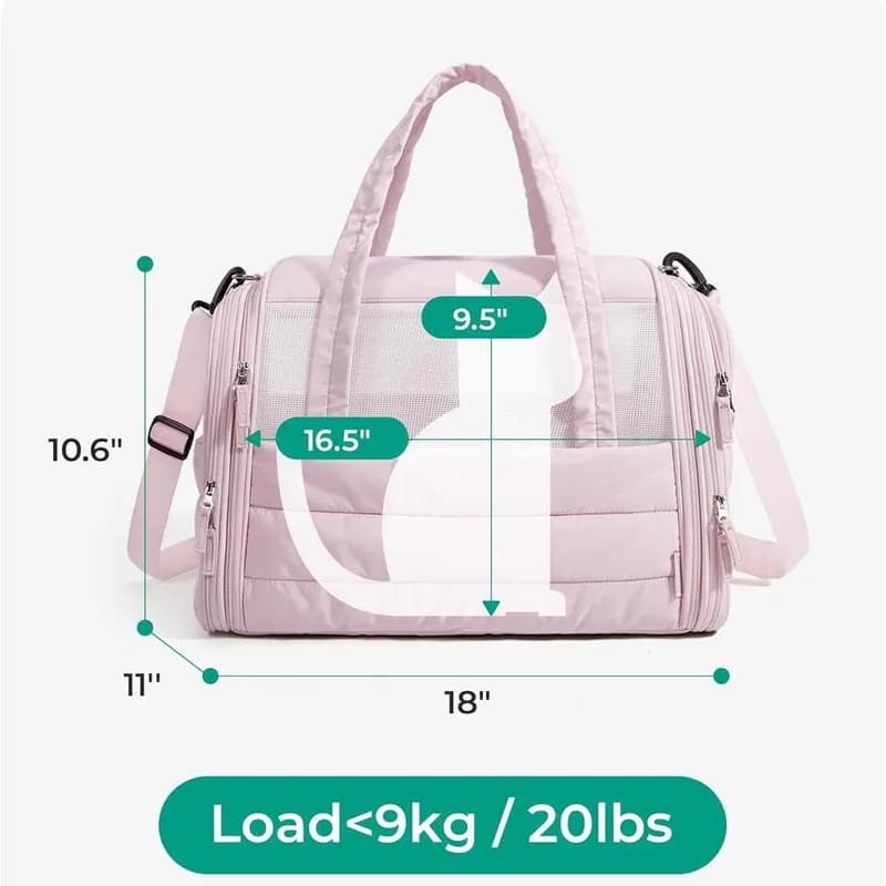 Foldable Soft Pet Carrier