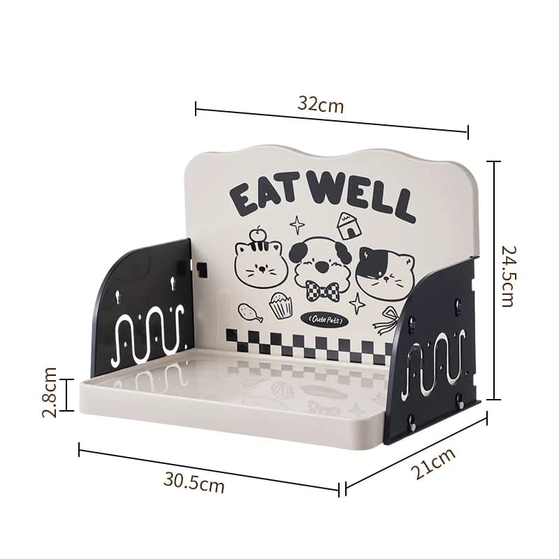Elevated Pet Bowl Feeding Stand
