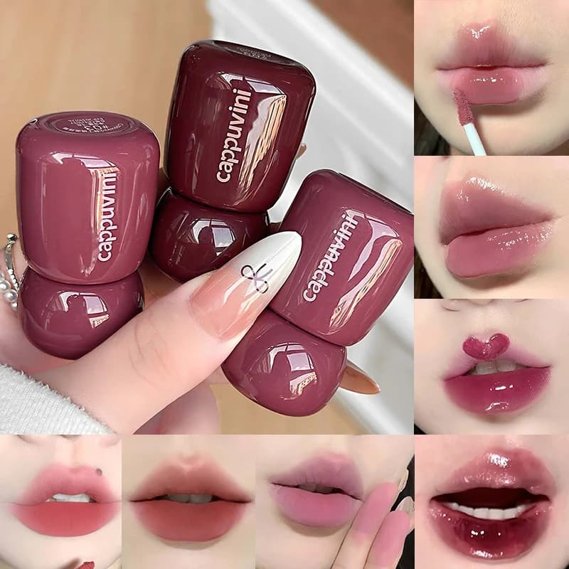 Matte Mirror Liquid Lipstick 12-Color Set