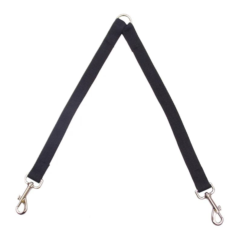 Double Dog Leash with Dual Couplers