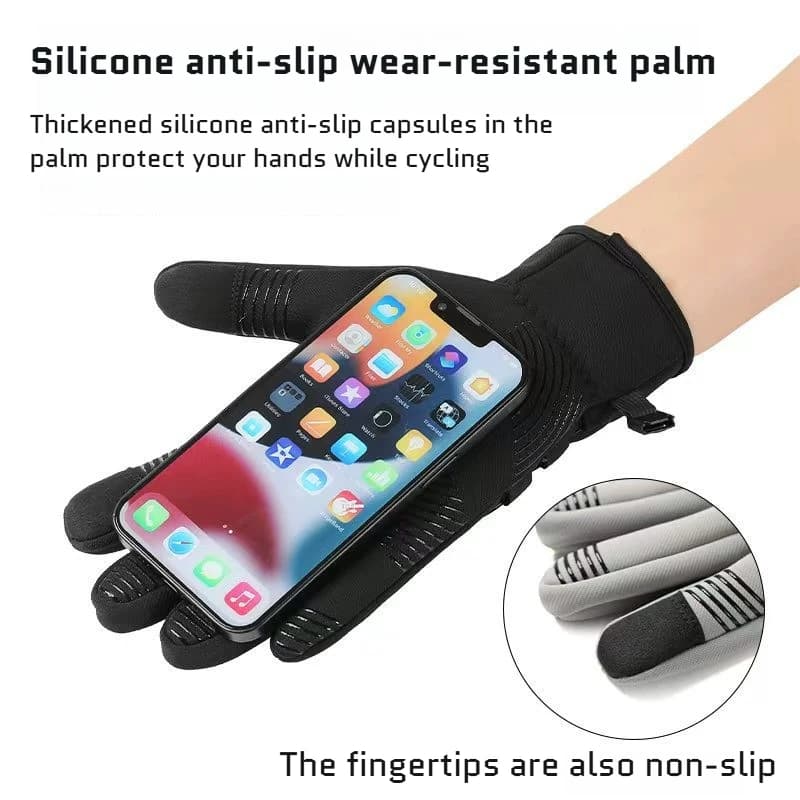 Winter Cycling Gloves Waterproof Touchscreen