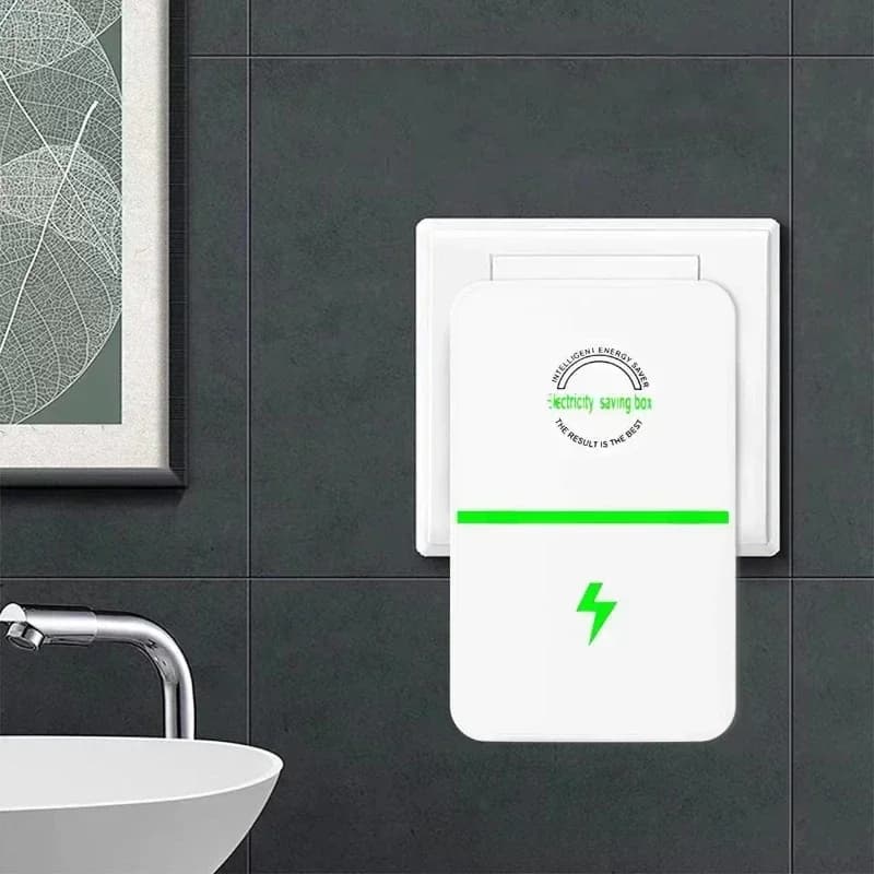 Home Pro Power Energy Saver with Stable Voltage US/UK/EU Plug - Household Electricity Energy Efficient Device