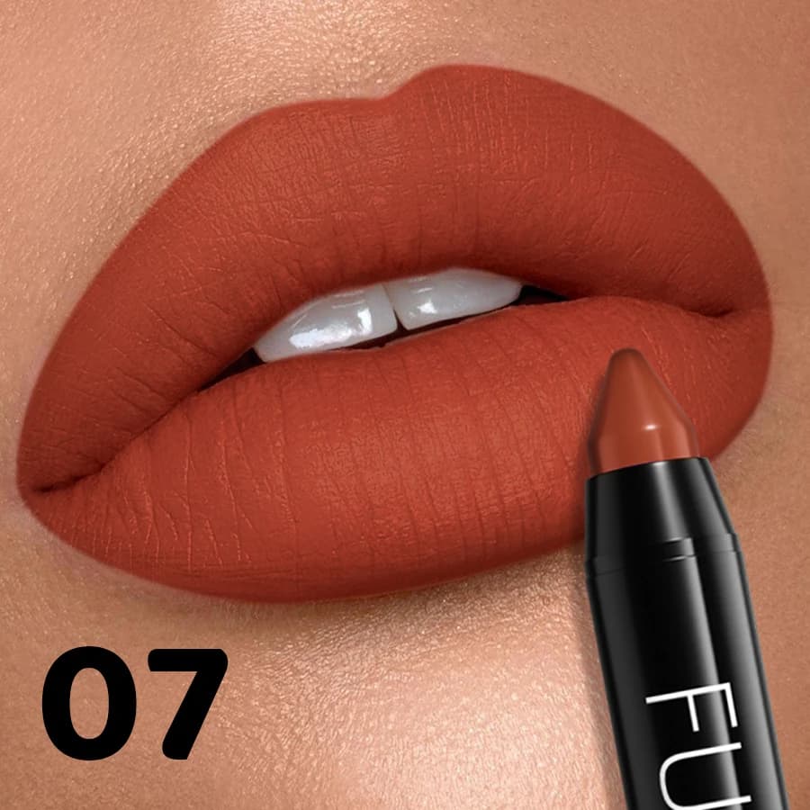 Waterproof Nude Brown Lipliner and Lip Tint