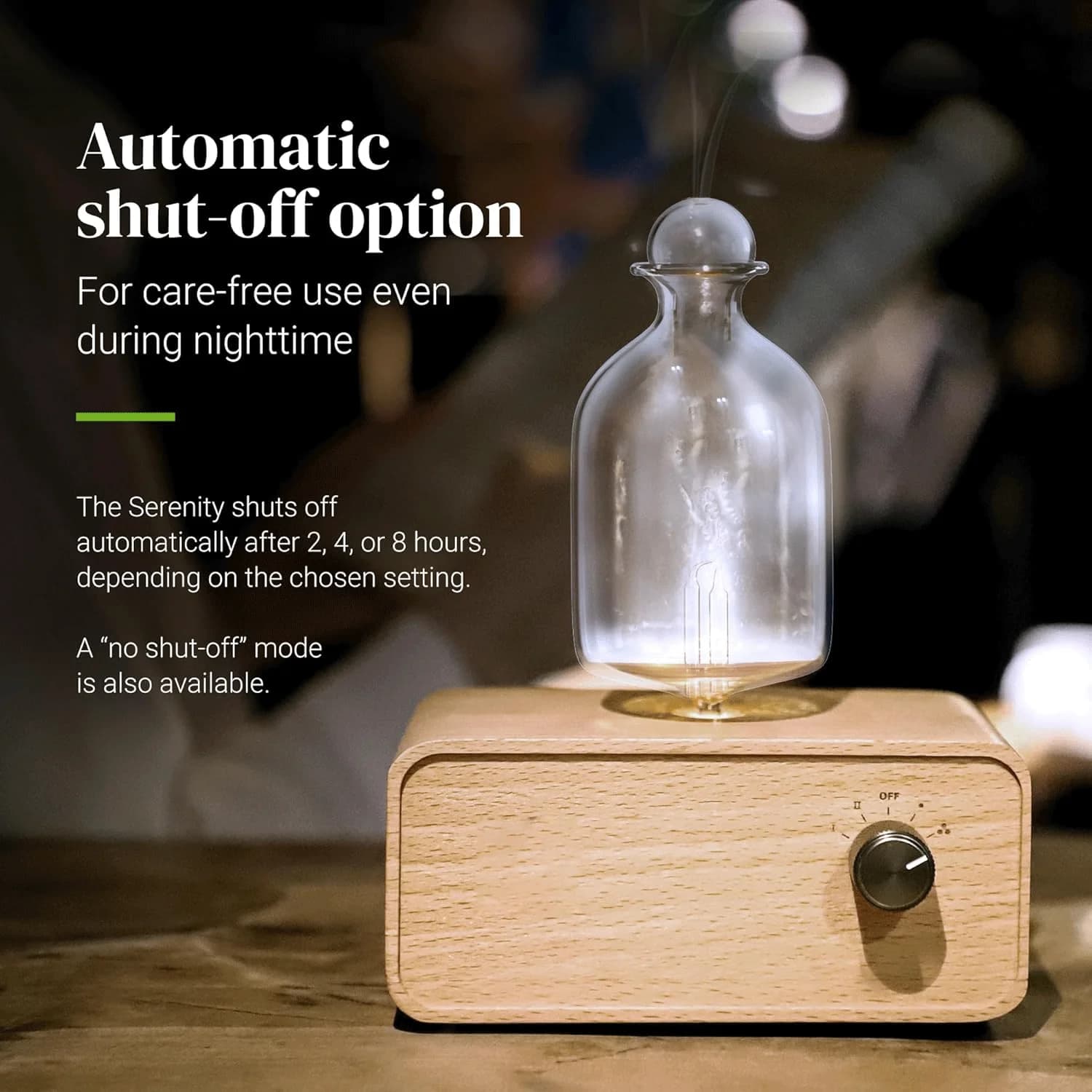 Battery Operated Nebulizing Essential Oil Diffuser