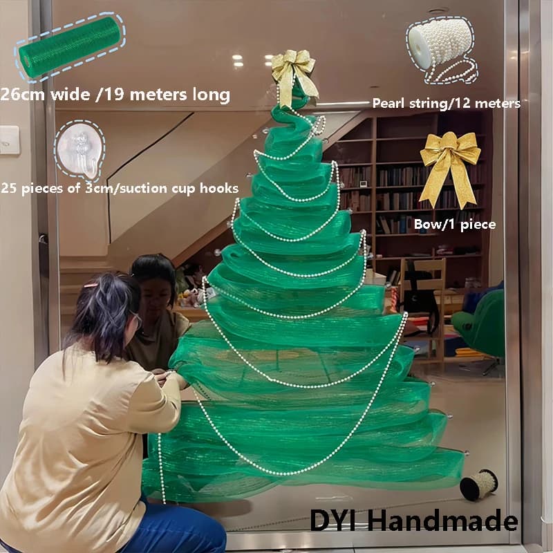 DIY Glass Window Garland Decoration Kit