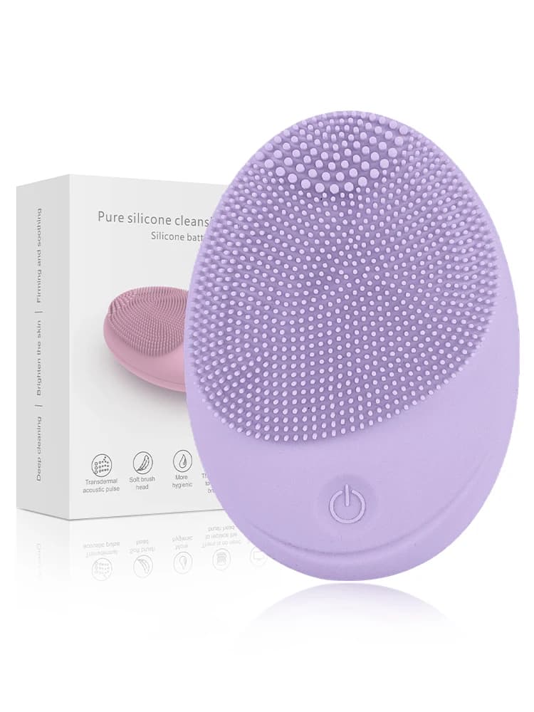 Sonic Silicone Facial Cleansing Brush
