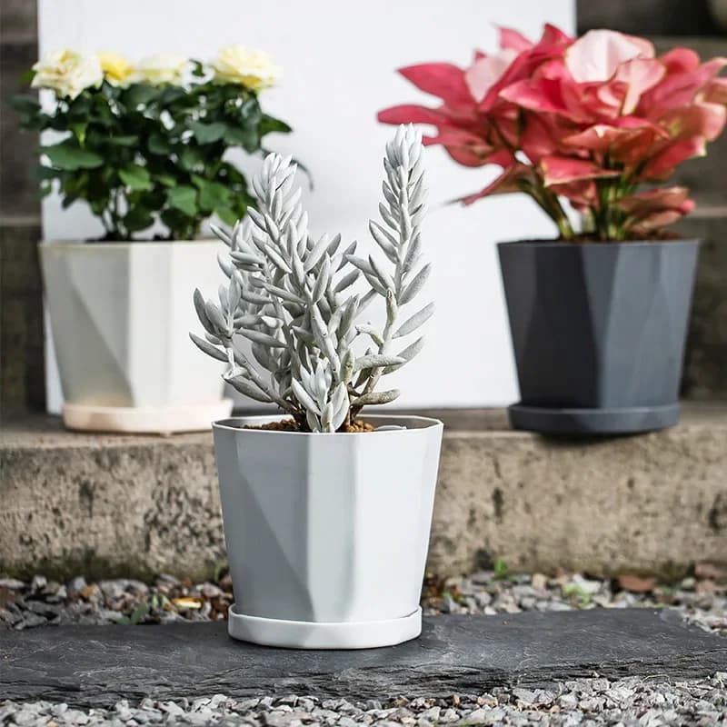 Large Plastic Flower Pots for Plants