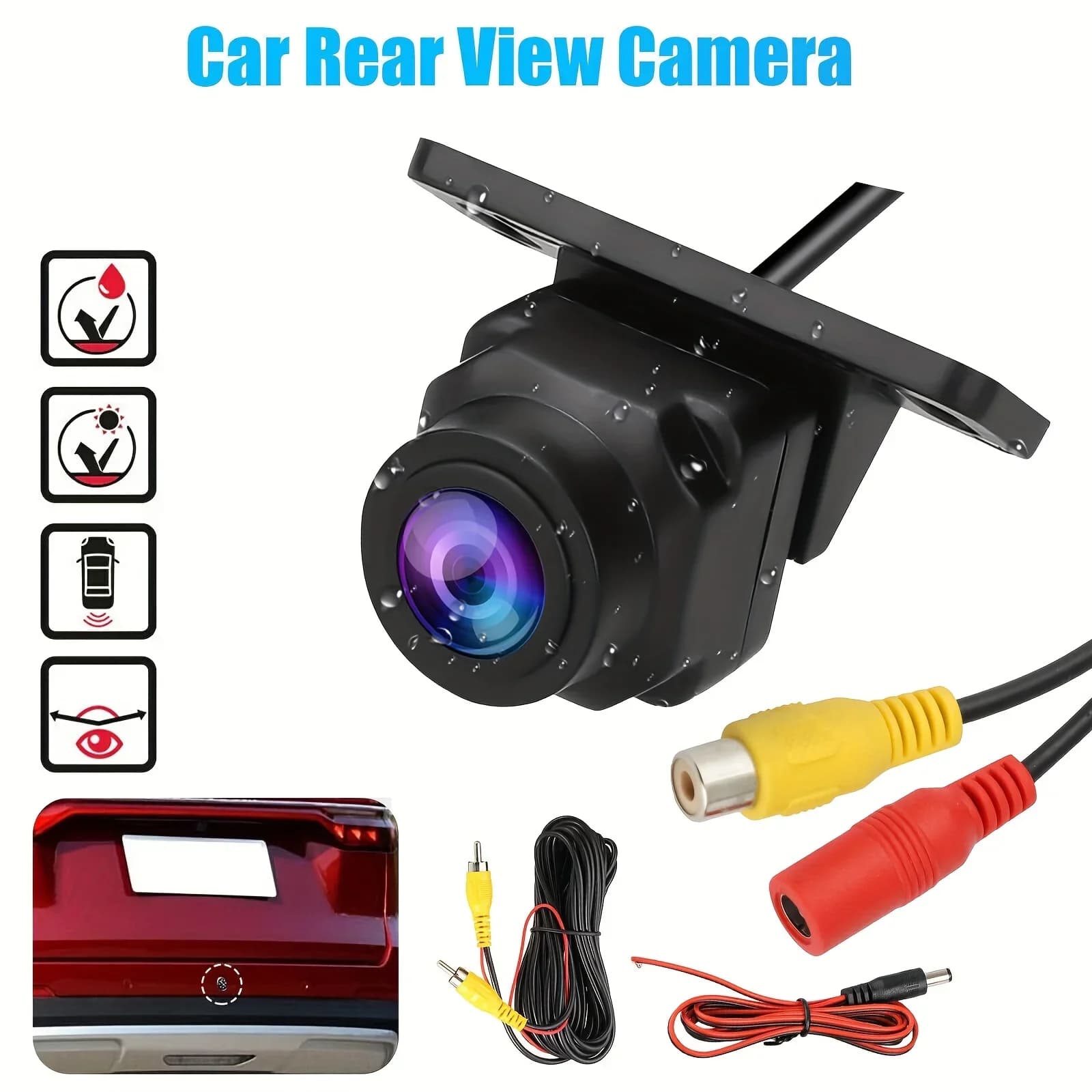 Rearview Parking Camera with Assist System