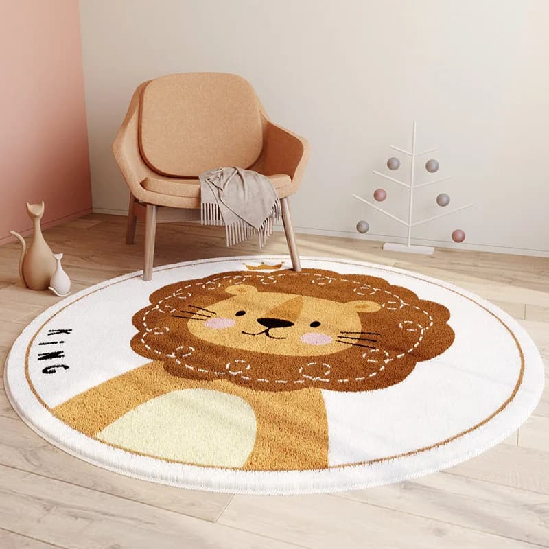 Cartoon Round Area Rug