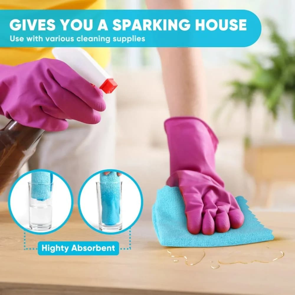 Microfiber Cleaning Cloth 24-Pack