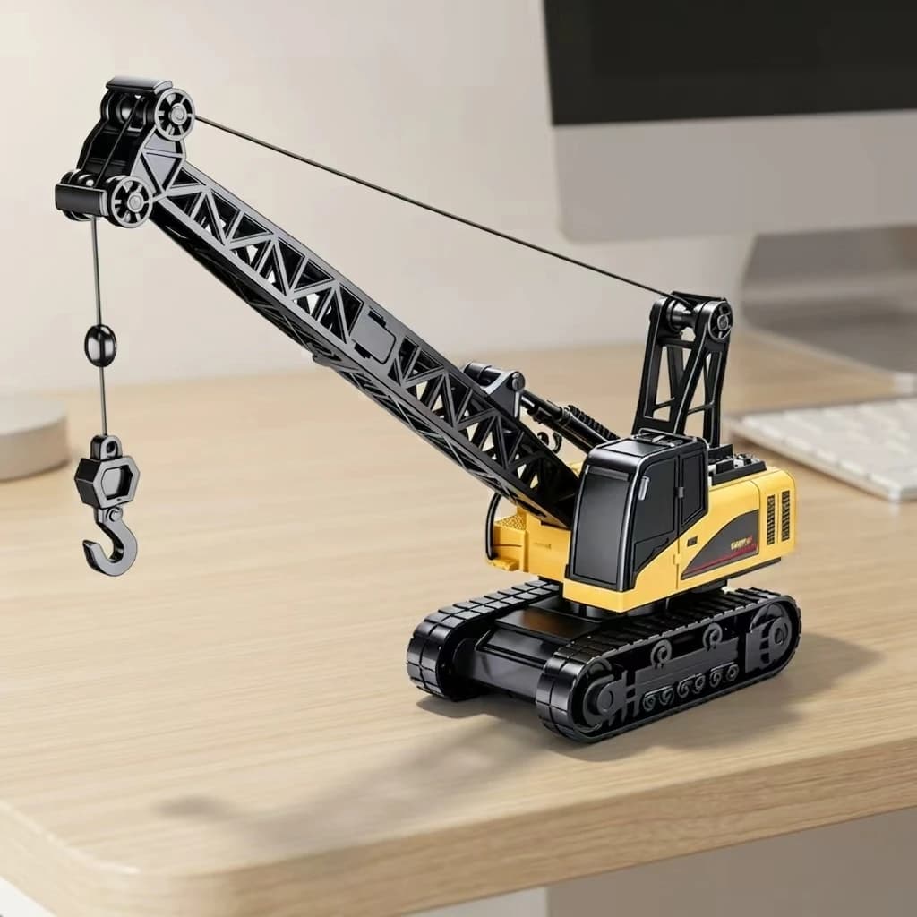 Remote Control Construction Vehicle Toy Set