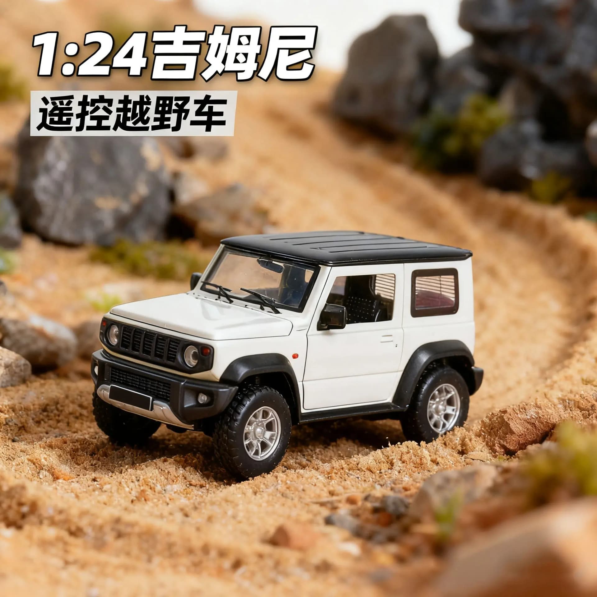 1:24 Scale 2WD Off-Road Remote Control Car