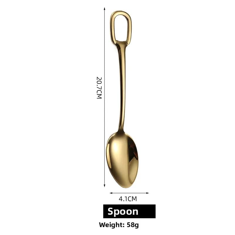Western Dining Utensils Three-Piece Set