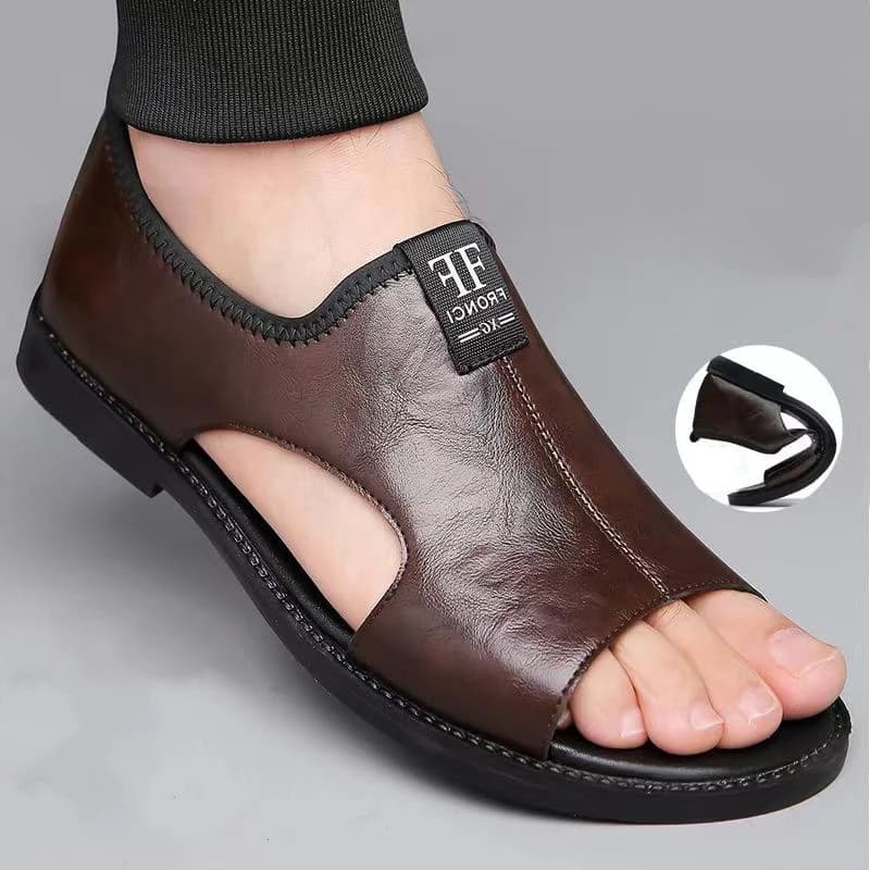 Men's Leather Casual Sandals