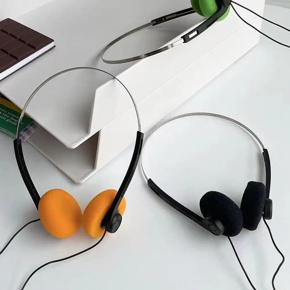 Retro Wired Headphones