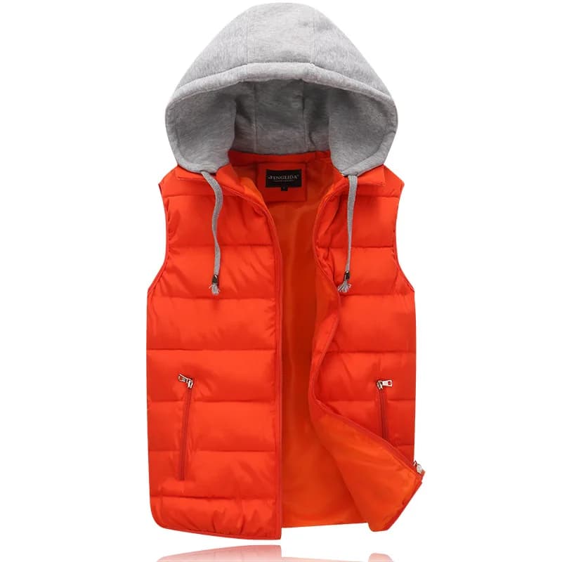 Thickened Cotton Vest Coat Couples Workwear