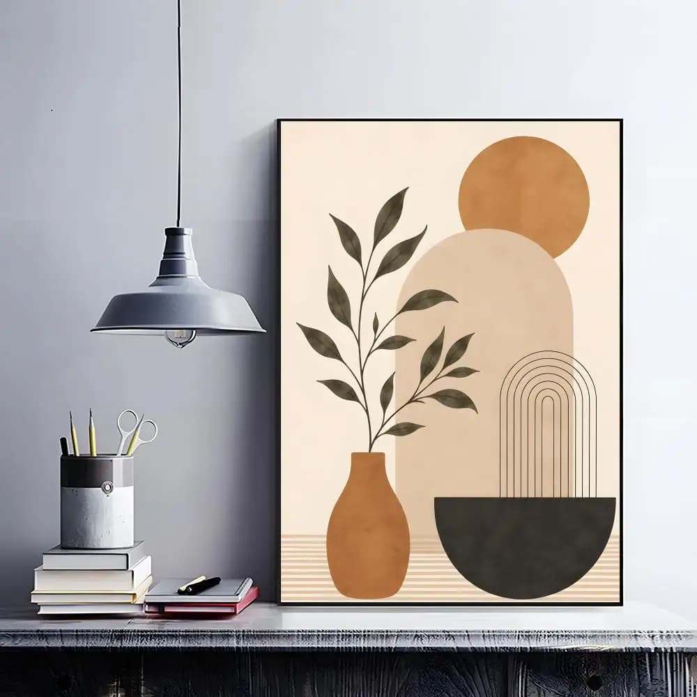 Abstract Bohemian Wall Art Poster