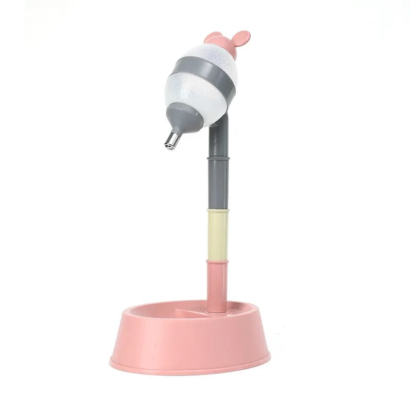 Adjustable Height Pet Water Dispenser Bowl