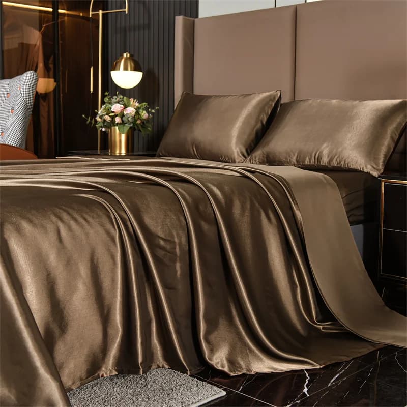 Satin Queen Sheet Set