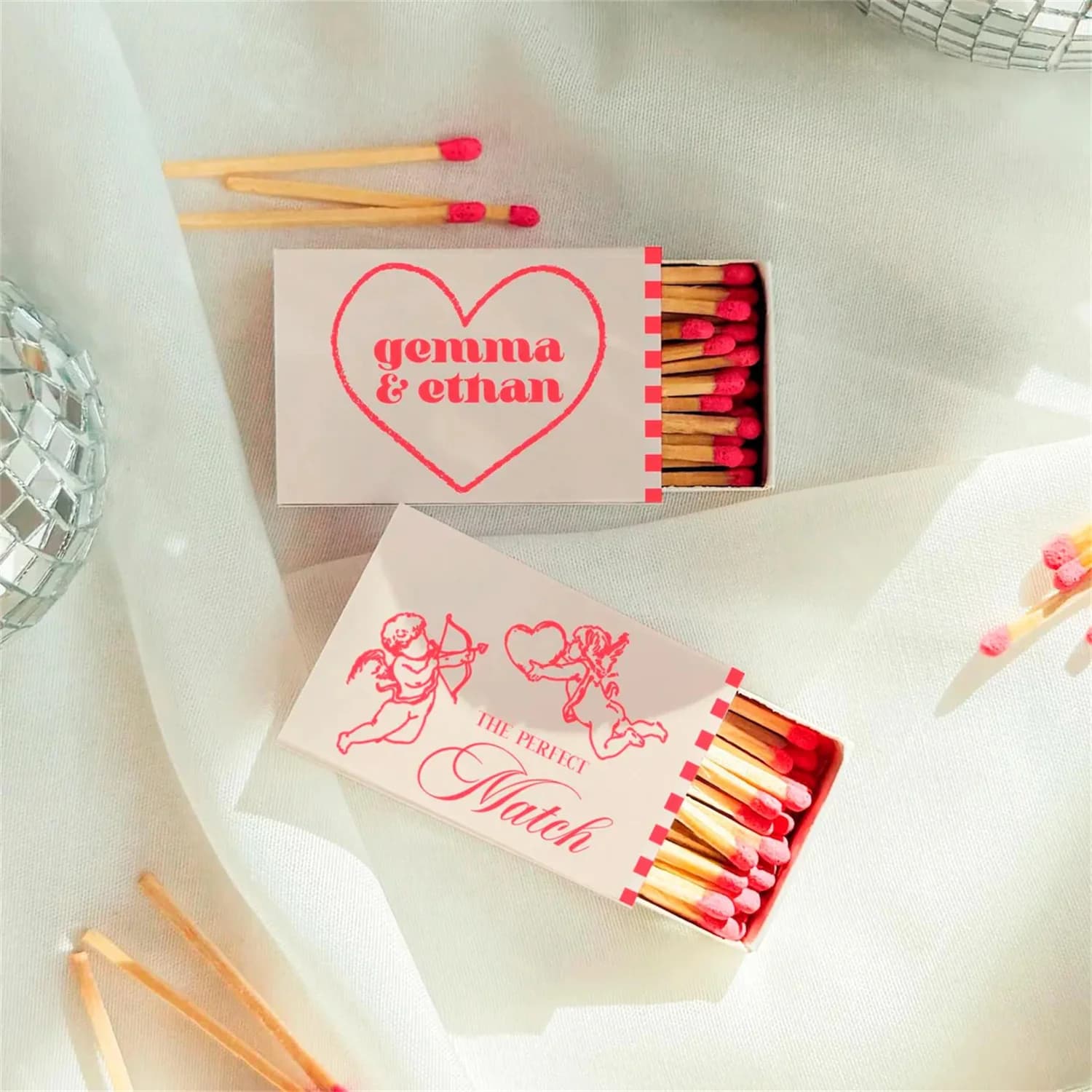 Personalized She Found Her Perfect Match Matchboxes