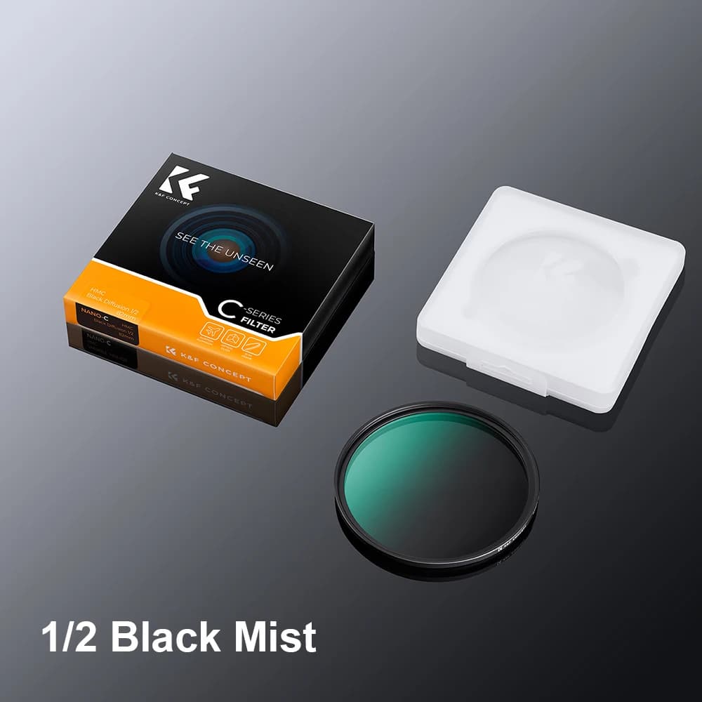 Black Mist Diffusion Camera Lens Filter