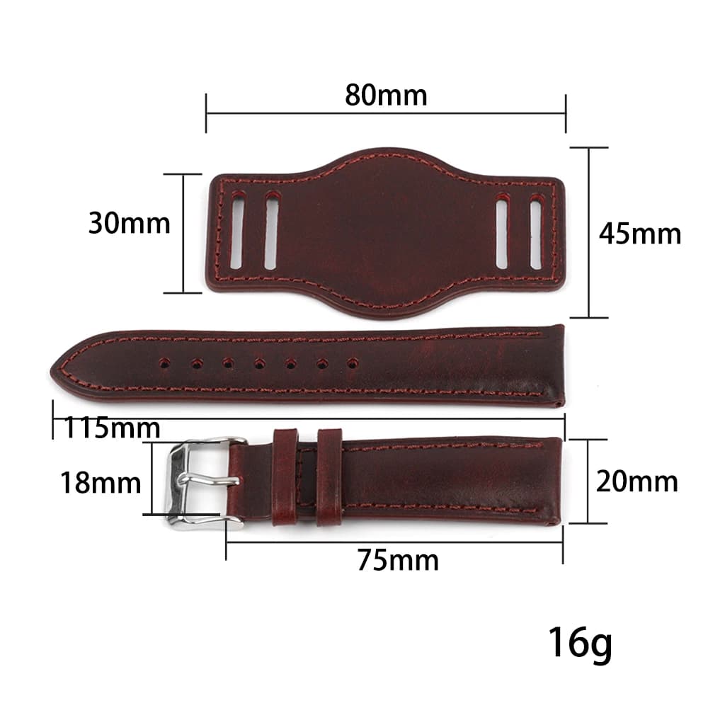 Leather Watch Strap Band