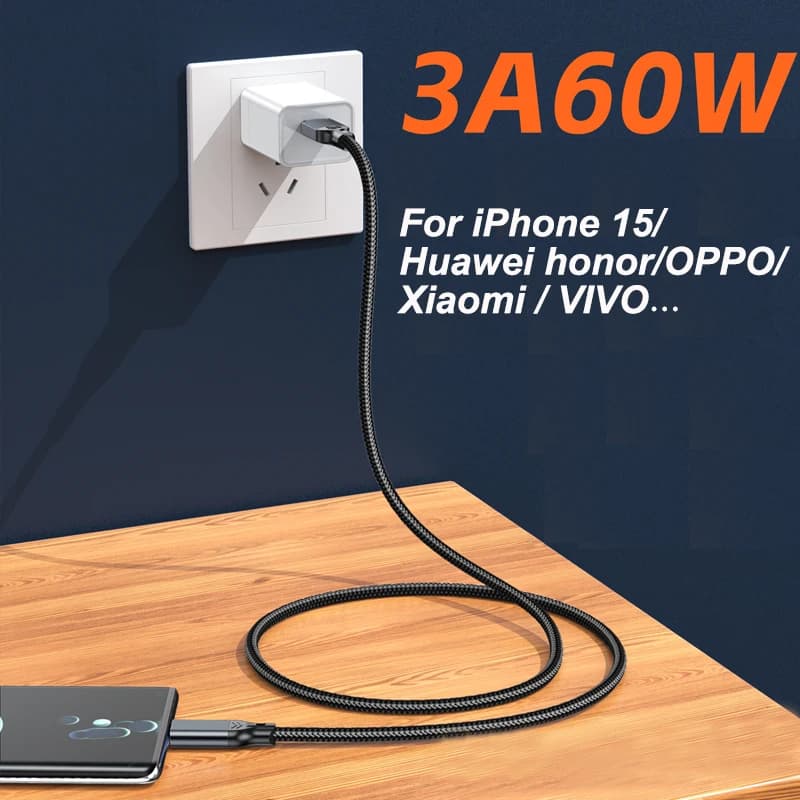 USB 3.2 Gen 2 USB-A to USB-C Cable 10Gbps