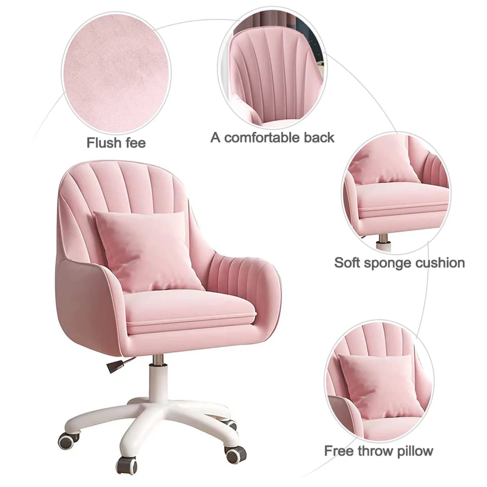 Mid-Back Tufted Task Chair